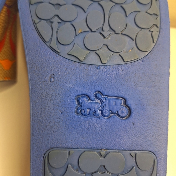 Coach Pride Men's-unisex Slides Men's Size 6 Or Woman's Size 7.5 - Picture 8 of 13